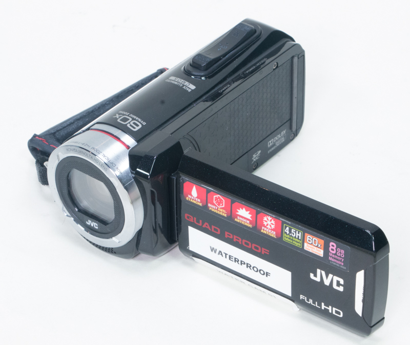 A water and freeze resistant JVC camera